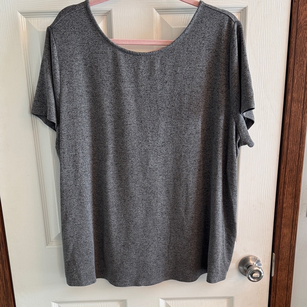 Cacique Heather Women's Short Sleeve sleep top